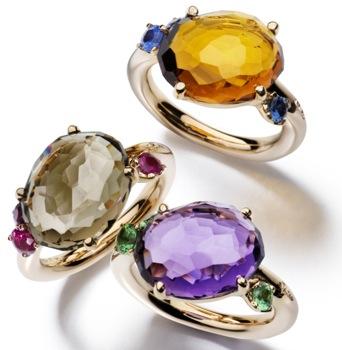 Colores exuberantes en las joyas de Pomellato