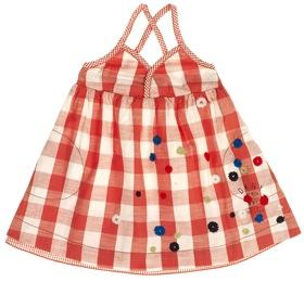 Cuadros Vichy en DKNY Kids