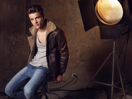 Moda masculina invernal de Blanco