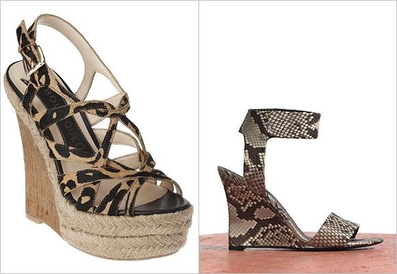 animal print zapatos