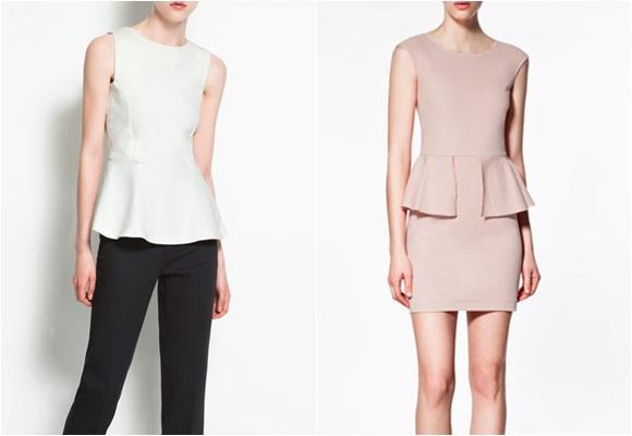 Prendas Peplum: la moda m&aacute;s seductora