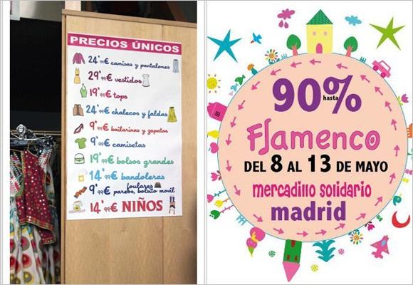 Mercadillo solidario de Flamenco