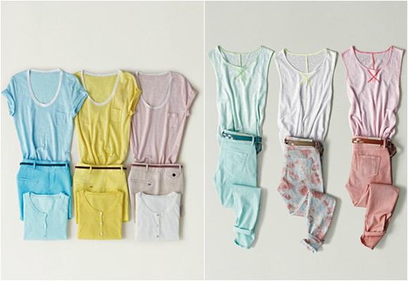 Combinar tonos pastel: &iexcl;la moda m&aacute;s dulce!