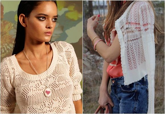 Bordados y calados para una moda retro-romántica Bordados y calados para una moda retro-romántica