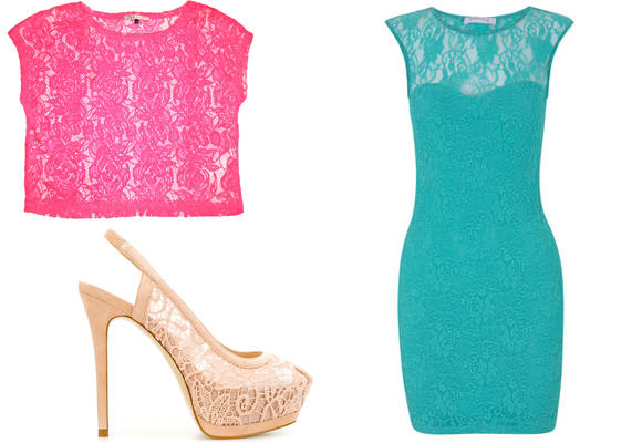 M&aacute;s femenina con prendas de encaje