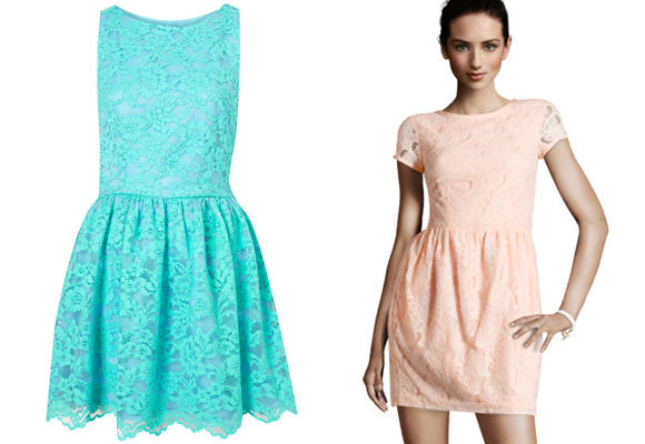 M&aacute;s femenina con prendas de encaje