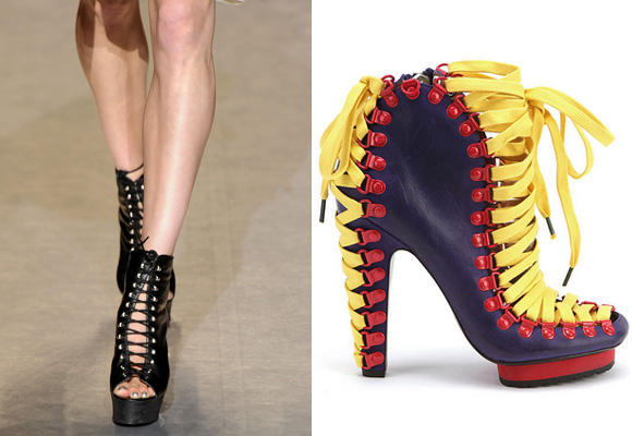 Botines con muuucho cord&oacute;n&hellip;