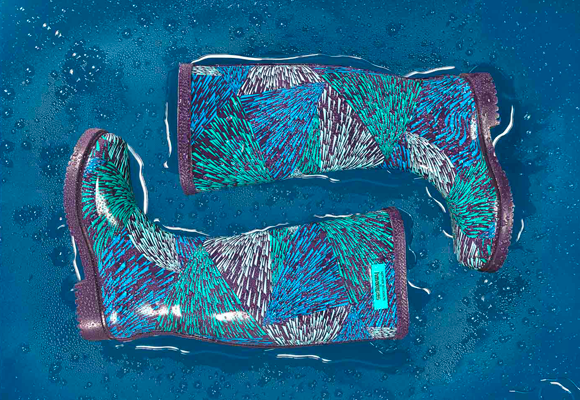 Botas de agua de pasarela