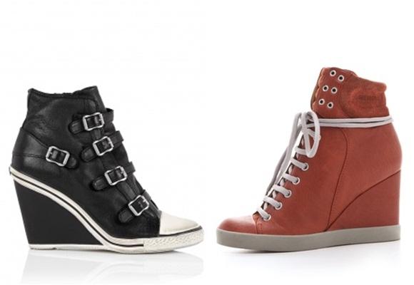 Sneakers con cu&ntilde;a