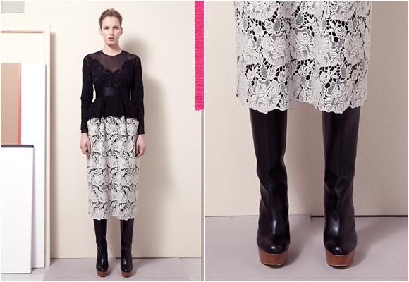 Botines de cuña de madera Botines de cuña de madera