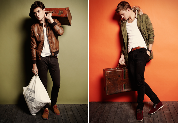 Oto&ntilde;o masculino con SuiteBlanco