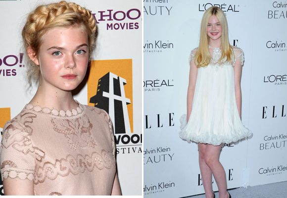 La joven Elle Fanning