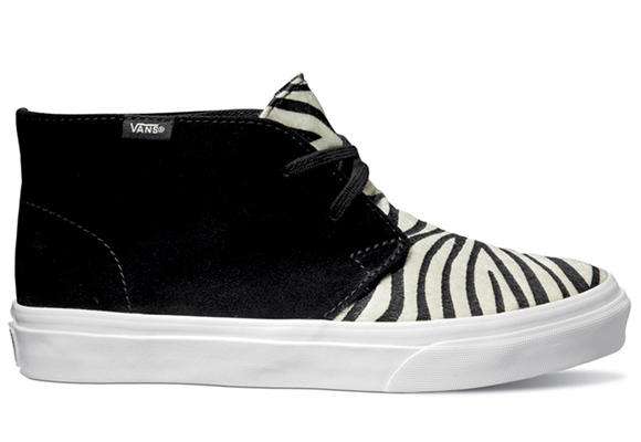 Estampado zebra en Vans