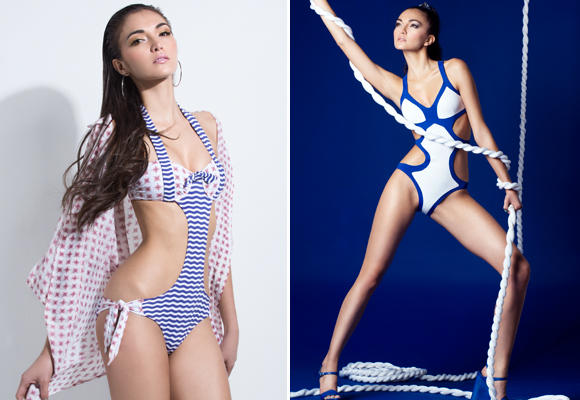 Trikinis pintados a mano