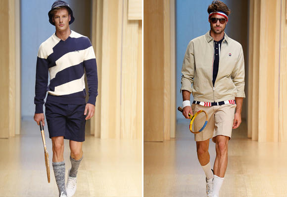 Hombres deportivos con Slazenger