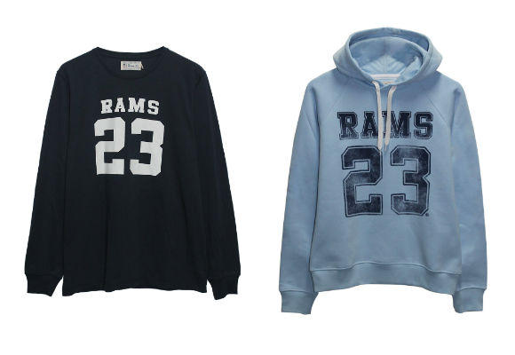 Estilo universitario con Rams23