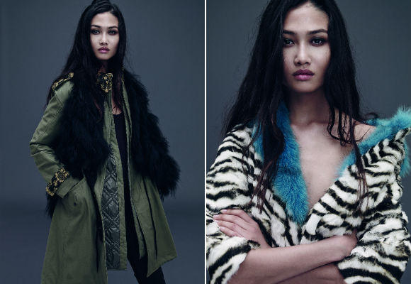 Impresionantes abrigos de piel